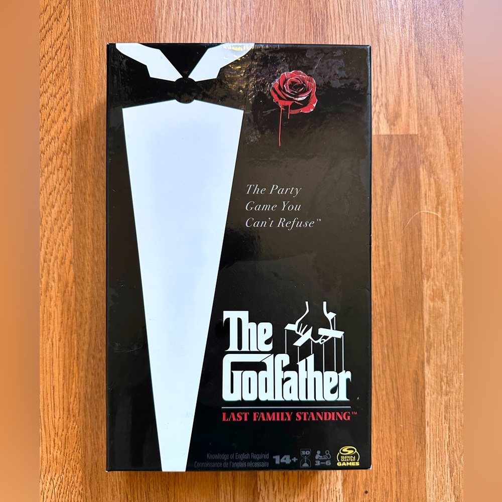 The Godfather Last Family Standing board game - new, unopened
